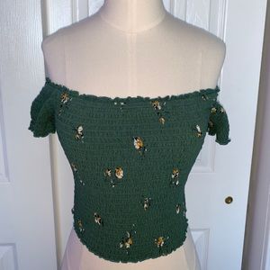 Abercrombie and Fitch Off the shoulder shirt